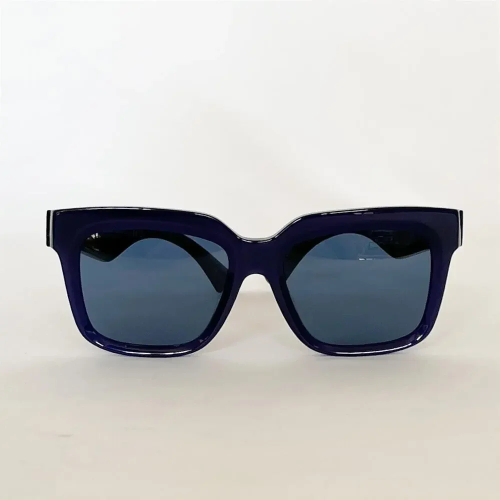 BURBERRY B4419F Sunglasses Sun Glasses Blue Authentic 54 Unisex - Picture 11 of 12